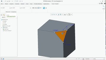 02.Corner Chamfer in creo3.0