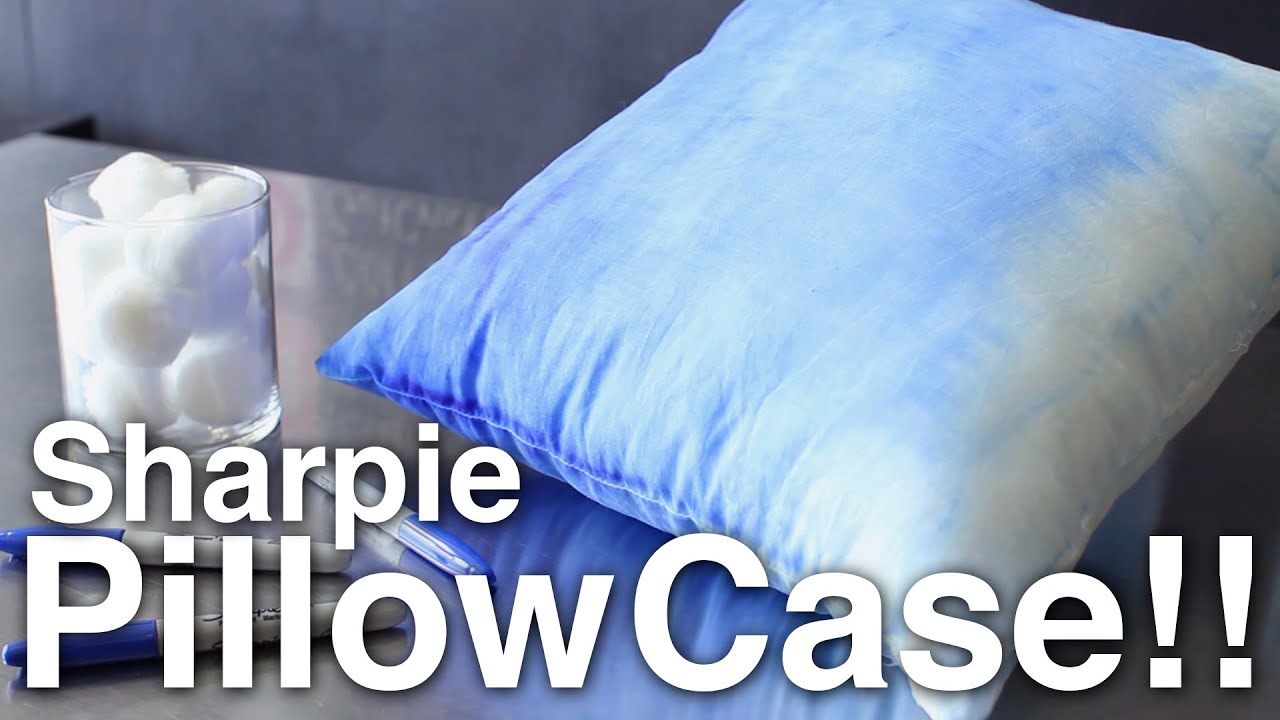 DIY Sharpie Pillow Case!! YouTube