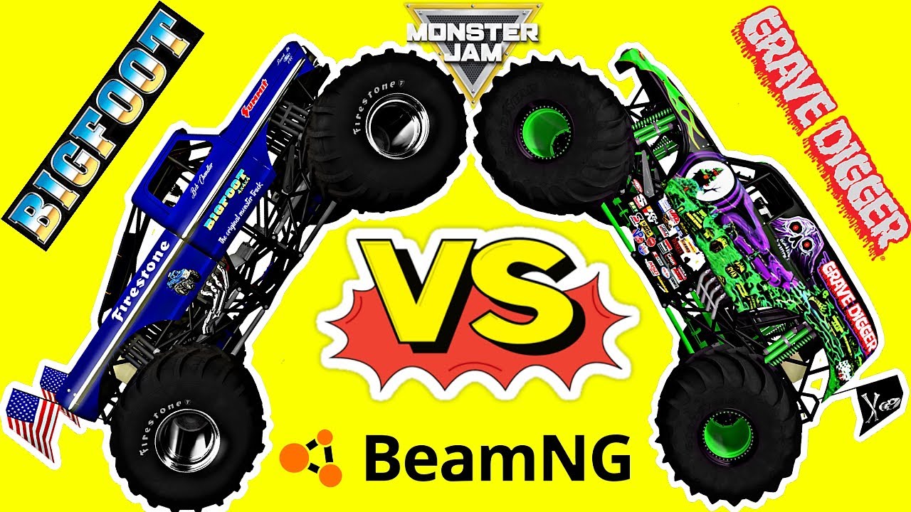 Monster Jam Video Game Backflip Championship #3 | BeamNG Drive