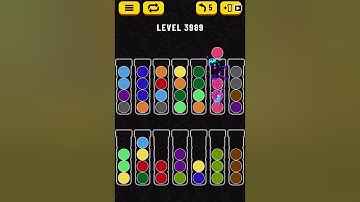 【Ball Sort Puzzle】Level.3989