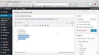 Como Hacer Saltos De Línea En Wordpress Al Crear Contenido