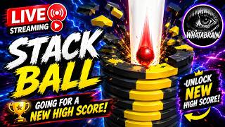 🔥 STACK BALL LIVE! 🎱 | GOING FOR A NEW HIGH SCORE! 🏆 | LIVE GAMEPLAY screenshot 3