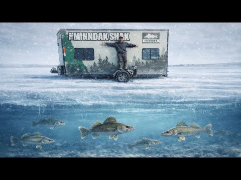 Ice Camping In The -50 Degrees Polar Vortex! (catch Clean Cook)