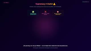 Quantum Supremacy Explained — Has Anyone Actually Achieved It?