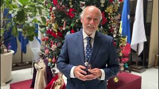 Boas Festas Presidente Iván Flores