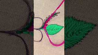 leaf embroidery designs tutorial shorts embroidery sewing