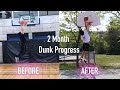 My 2 Month Dunk Progression (5'11 Asian)