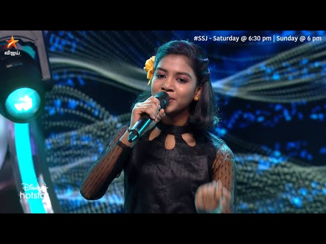 #Afina மற்றும் #Sarvesh இன் குரலில் வெள்ளை புறா ஒன்று .. 🎶🎶 | Super Singer Junior 8 class=