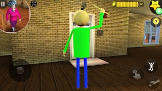 BALDI  in Special Level New Update on Scary Teacher 3D Game Mod Android IOS screenshot 5