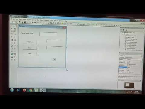 Alarm Program in Visual Basic 6.0