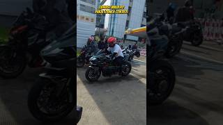 LOUNCH CONTROL NINJA H2‼️ #dedisalpha #trending #kawasakininja #ninjah2 #exhause #shorts