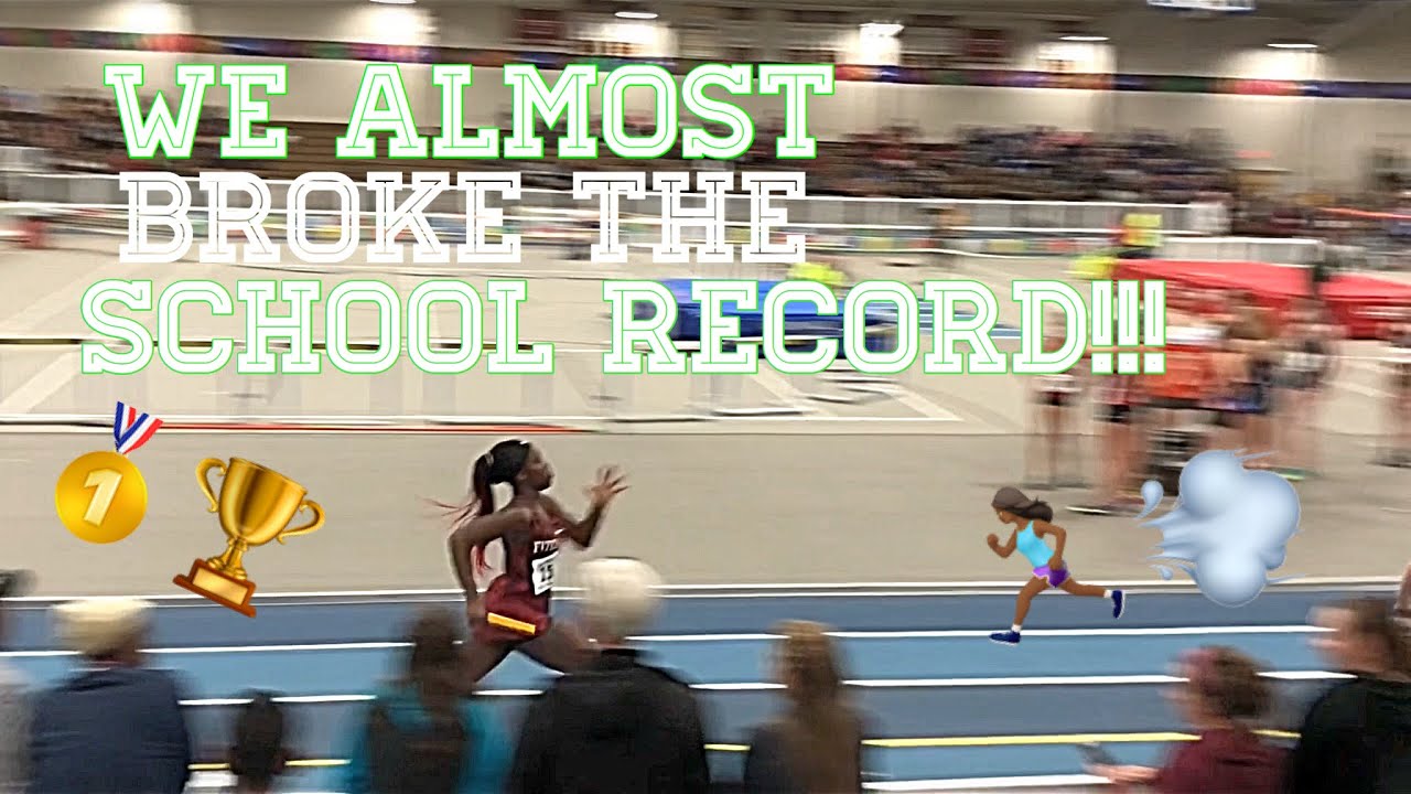 First Indoor Track Meet Vlog (WE ALMOST BROKE THE RECORD!!!) - YouTube