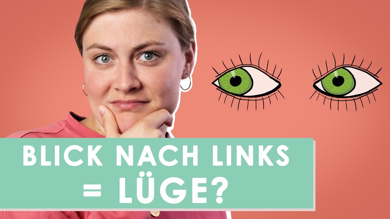 Lange In Die Augen Schauen Psychologie NLP - erkennt man an den Augen, wer lügt? | psychologeek - YouTube