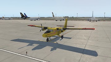 X-Plane 11 Twin Otter Startup Procedure