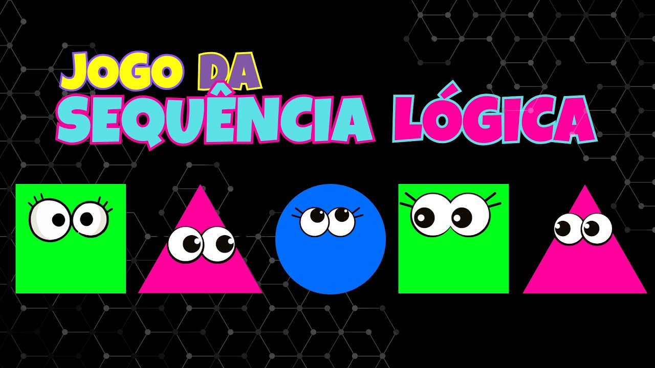 Sequência lógica para crianças - Formas geométricas para crianças - YouTube