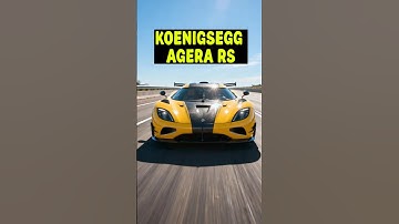 Koenigsegg Agera RS, cuma diproduksi 25 unit #supercar #bangdien
