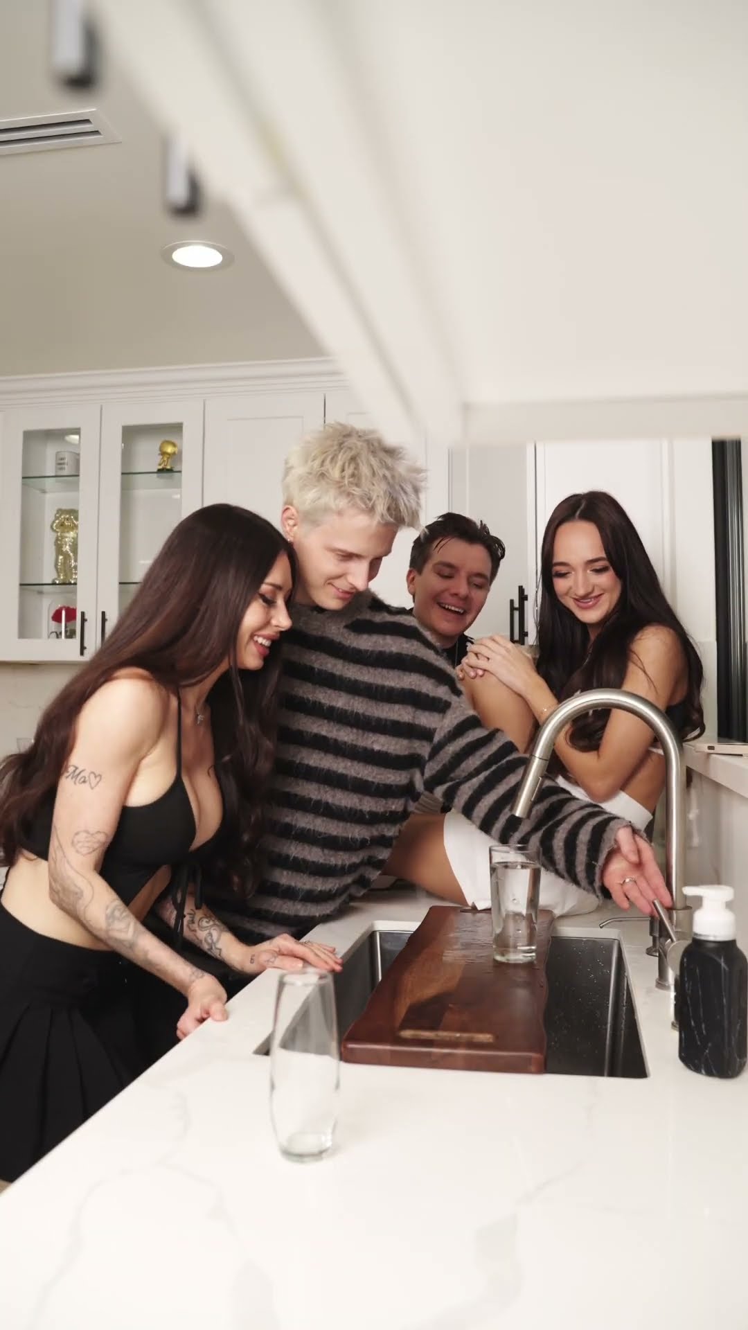 Try not to spill challenge ? Who lost???