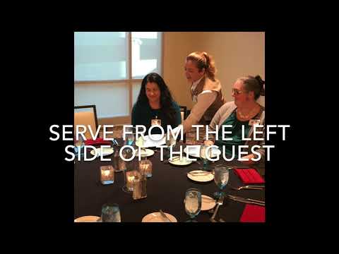 Video: How To Serve Banquets