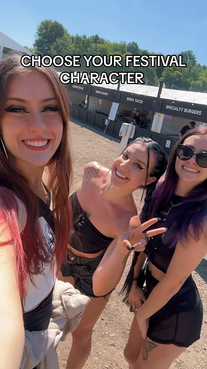 Choose your metal festival character 🤘#metal #metalhead #rock #metalcore #festival #music #funny