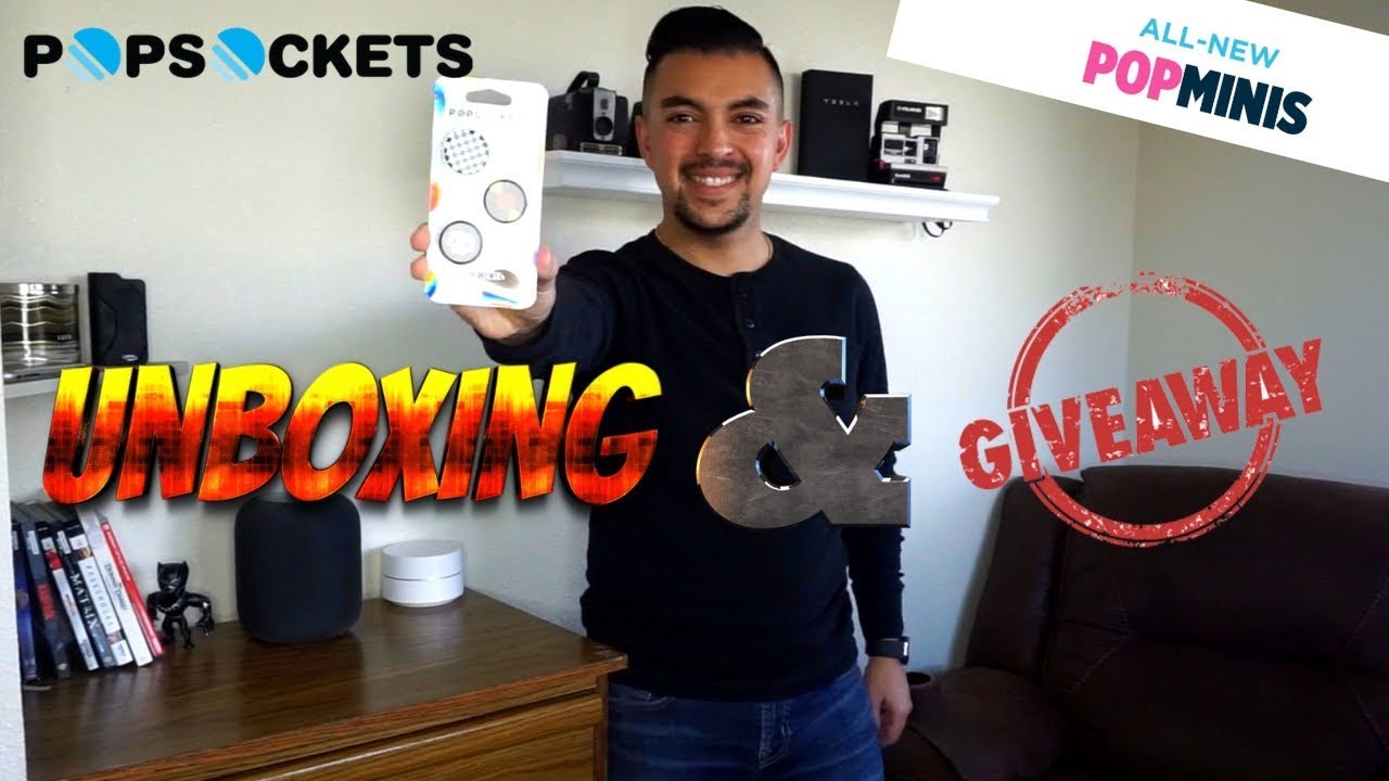 PopMinis |By PopSockets| Unboxing & GIVEAWAY!