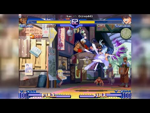 Fightcade 👊 Street Fighter Alpha 3 👊🏾 Bas 🇯🇵 Vs Oriren443 🇯🇵