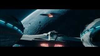 Star Trek Into Darkness - USS Enterprise Vs USS Vengeance [Pure Fight Scenes. No Talking] [HD]