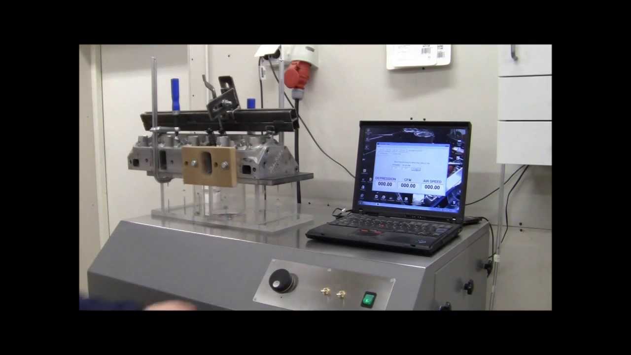 Pts Flowbench Test Run Youtube