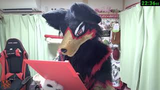 【Fursuit/獣化#143】水曜のもふもふタイム🐶🐾【ジュージュー/JuuJuu】#fursuit #獣化 #live