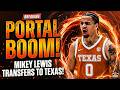 BREAKING: Mikey Lewis Transfers to Texas!