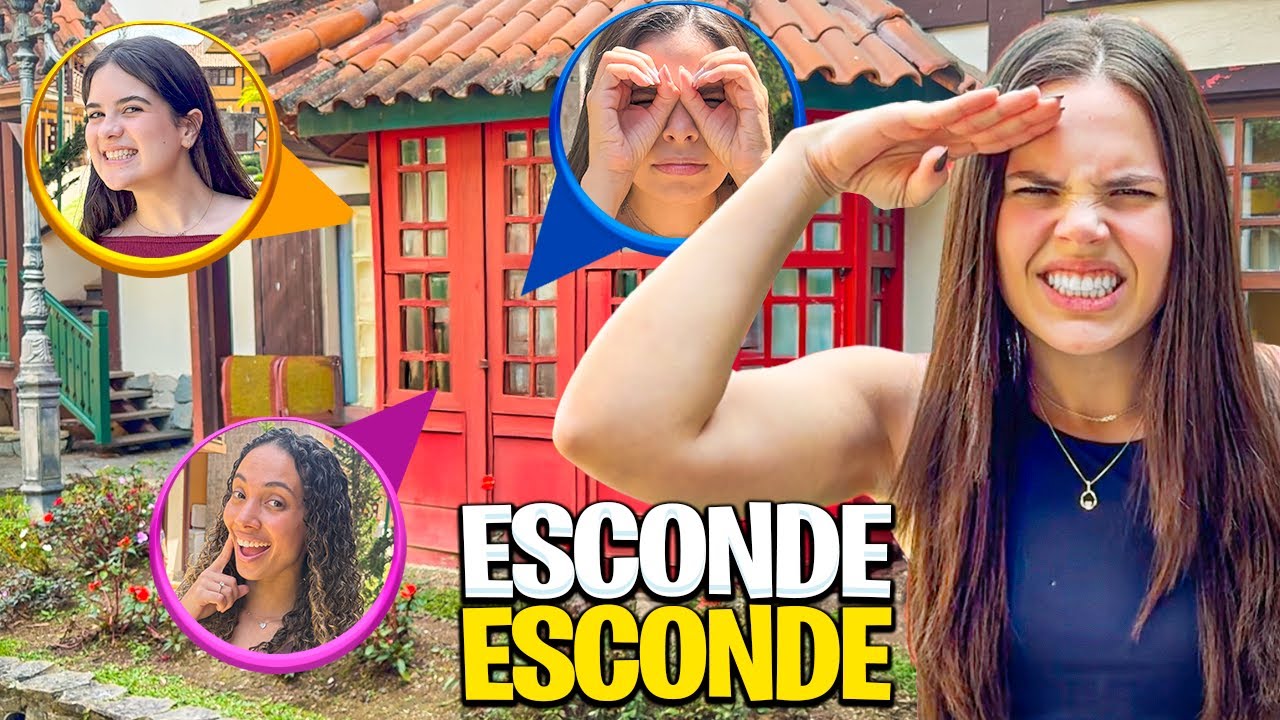 ESCONDE ESCONDE POR LOCALIZAÇÃO AO EXTREMO no HOTEL !!