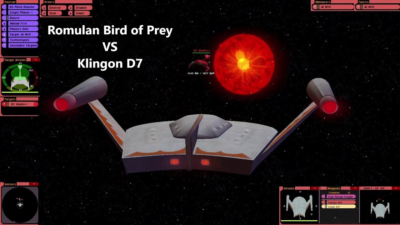 star trek klingon vs romulan