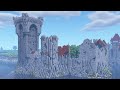 Let&#39;s Build a Ruined Medieval Castle/Prison | Episode 8 | Castle Tour + World Download