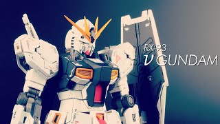 ガンプラ RG νガンダムの制作#03 塗装・組立編 ついに完成！機動戦士ガンダム 逆襲のシャア Build RG NU GUNDAM #03 WIP