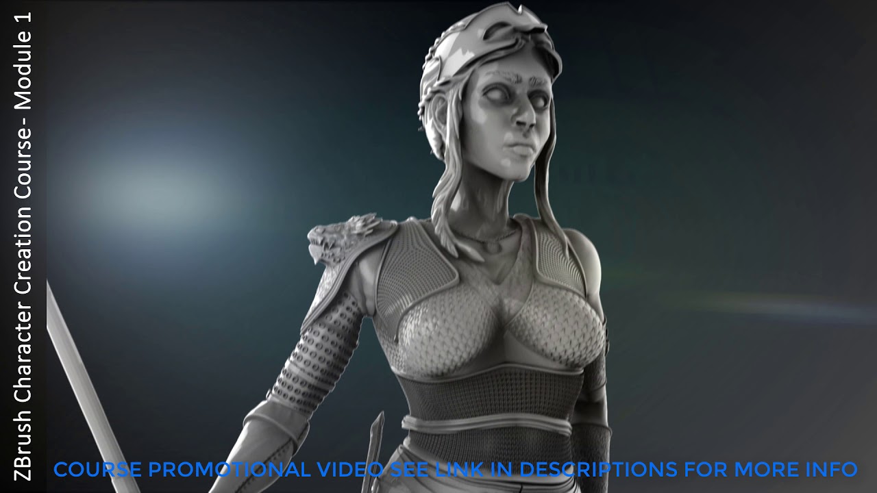 zbrush character creation course