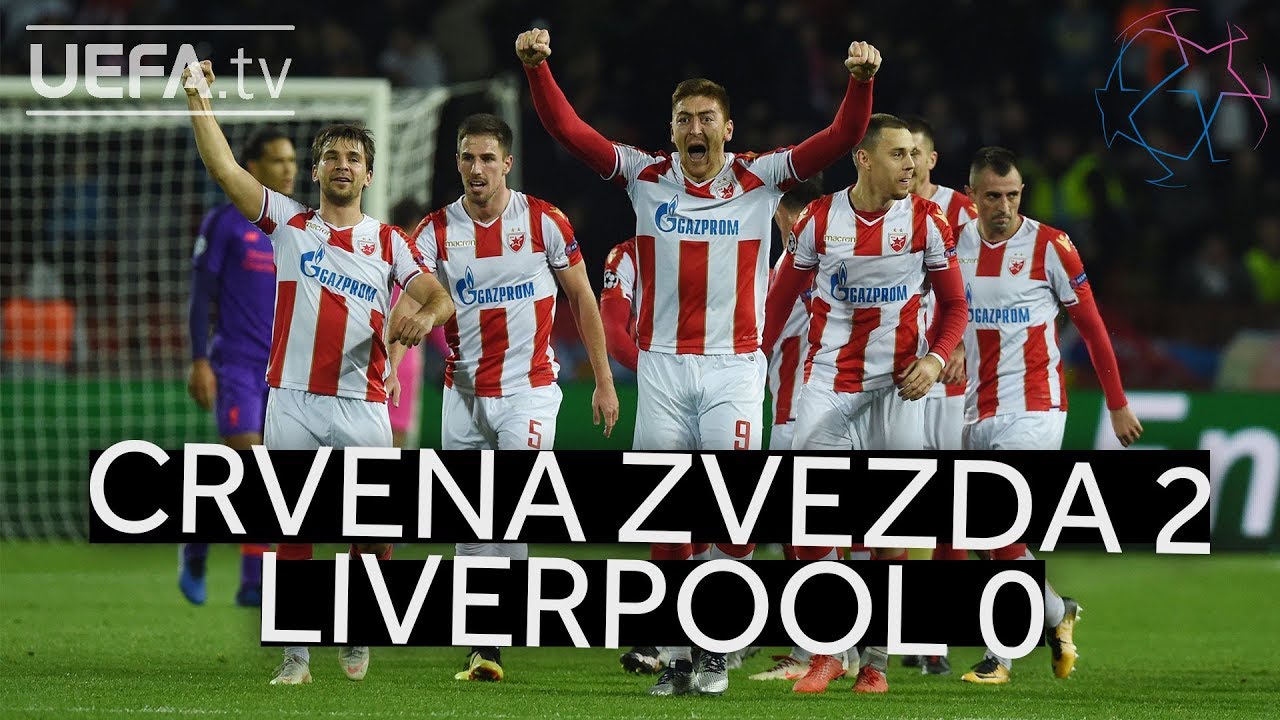 UEFA Champions League group C match: Crvena Zvezda beats Liverpool 2-0 -  Xinhua