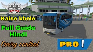 Bus Simulator Indonesia Kaise Start Kare Aur Khele Full latest guide in Hindi