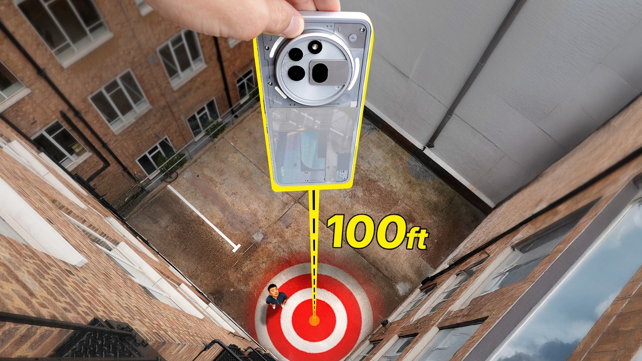 We Drop Our Phone Off a Building. It's Just the First Test.