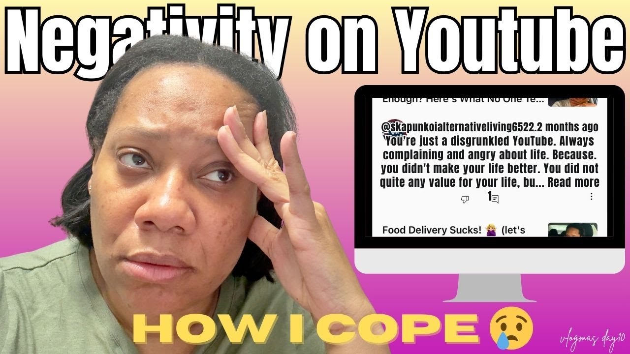 Negativity on YouTube? How I Handle Hate as a YouTuber in My 40s