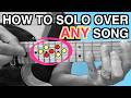 How To Play A Guitar Solo Over Any Song BEST METHOD mp3