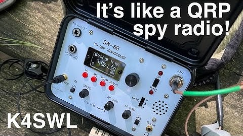 The new Venus SW-6B QRP Transceiver: Let