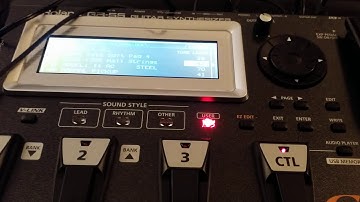 using external effects with the roland gr 55 part 1