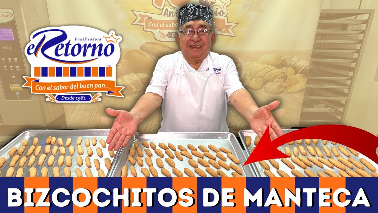 ➡️¿CÓMO HACER BIZCOCHITOS DE MANTECA? // FACIL Y RÁPIDO // PANIFICADORA EL RETORNO