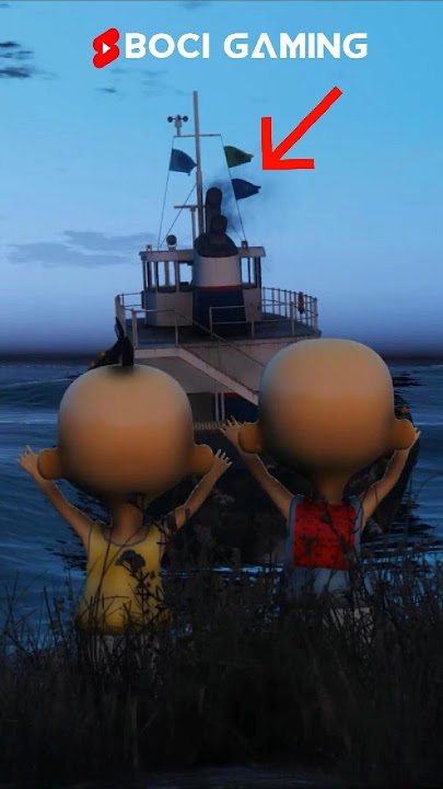 Upin Ipin Naik Kapal Hantu!!! 👻 #shorts #viralshorts #upinipin