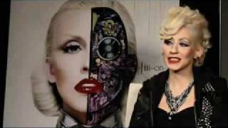 Christina Aguilera - Bionic Interview (Part 1) VOICE WITHOUT CHANGES