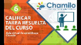 Colocar Calificación a tarea del alumno en plataforma virtual de aprendizaje Chamilo