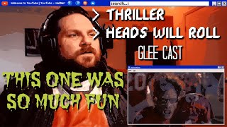 Glee - Thriller / Heads Will Roll | Reaction