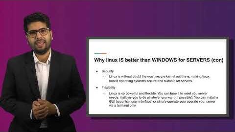 Lecture #4 CNC: Why Linux