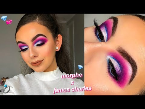 JAMES CHARLES X MORPHE PALETTE MAKEUP TUTORIAL 