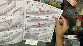 Inside the box of the new Airfix 72nd Hawker Tempest Mk.V