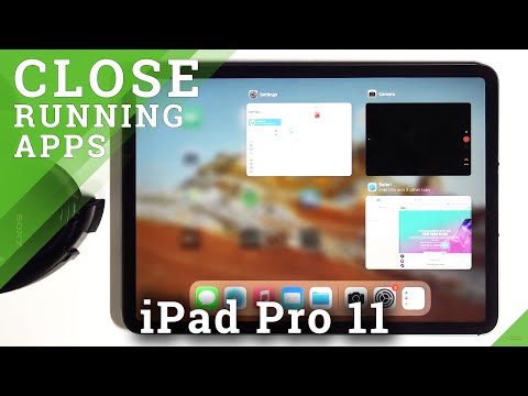How to Close All Running Apps in iPad Pro 11 - Turn Off Background Applications